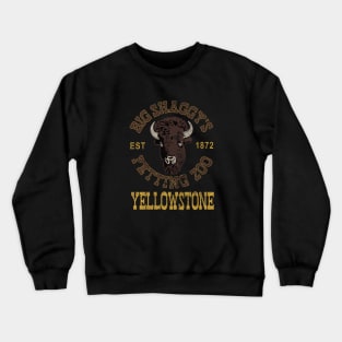 Yellowstone Bison Petting Zoo Crewneck Sweatshirt